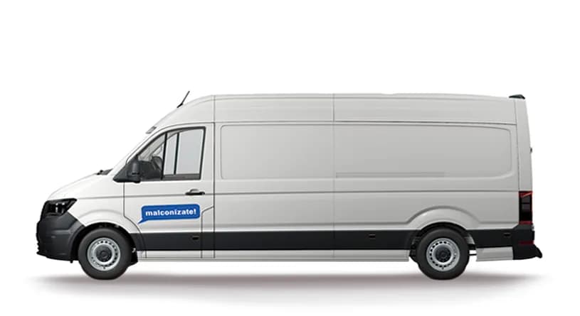 Alquiler VW CRAFTER 15m³ EXTRA LARGA 