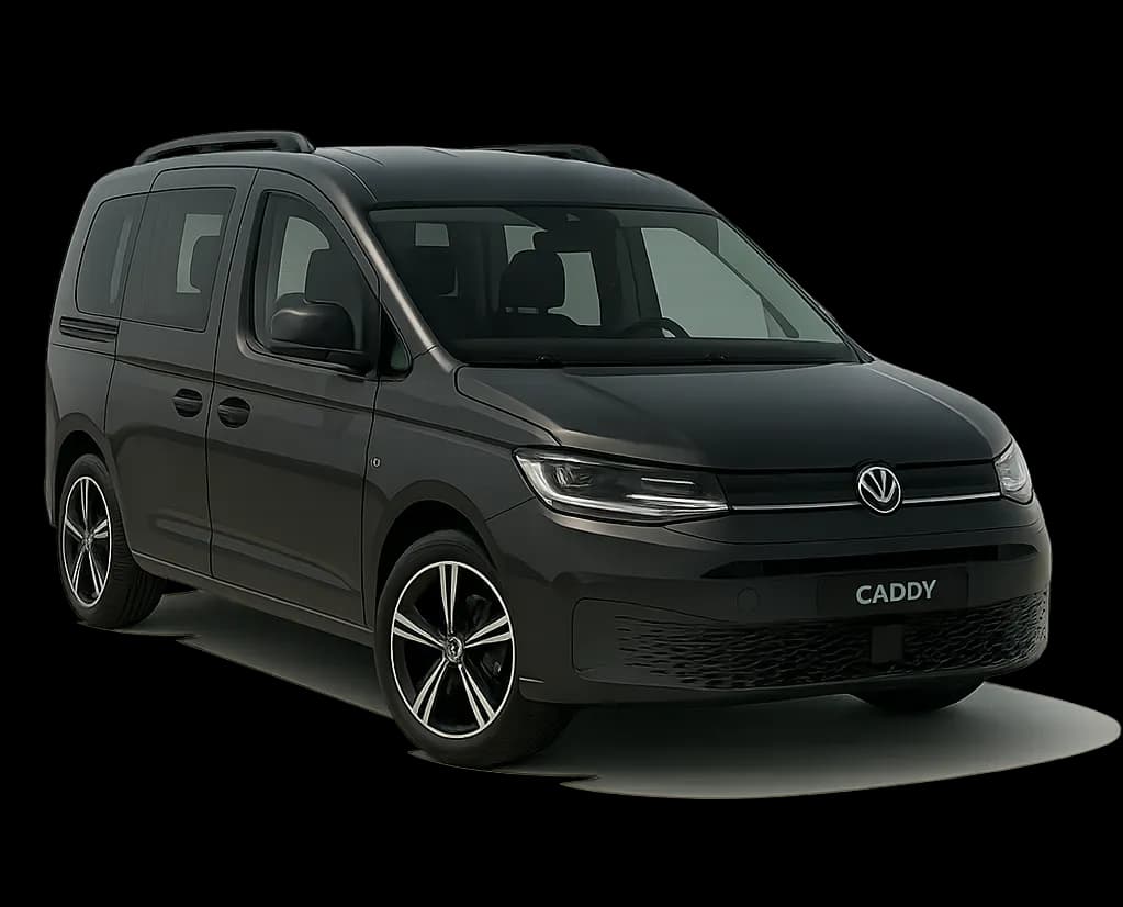 Alquiler VW CADDY 5 PLAZAS (MODELO GARANTIZADO )