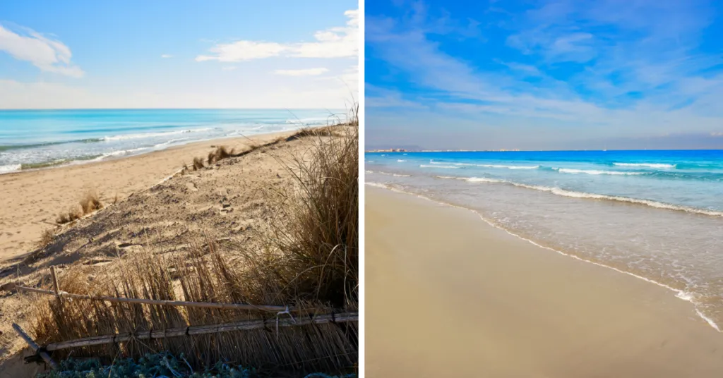 El Saler Beach or Malva-Rosa Beach